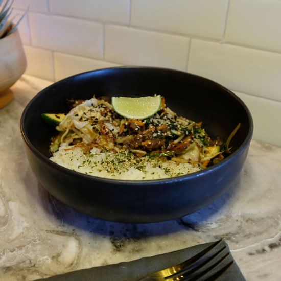 Wok sauce Teriyaki / Wok with Teriyaki sauce