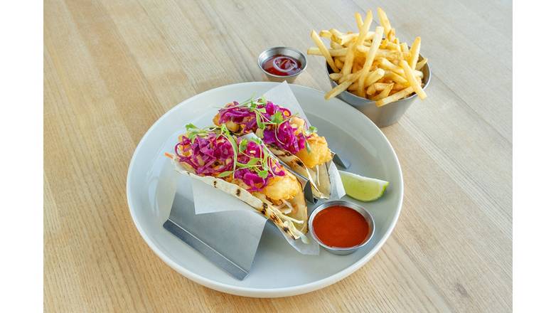 Crispy Fish Tacos • 2pc