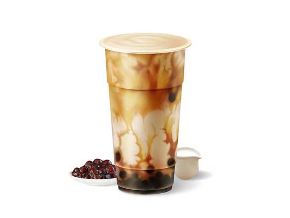 Brown Sugar Milk Tea （with tapioca）