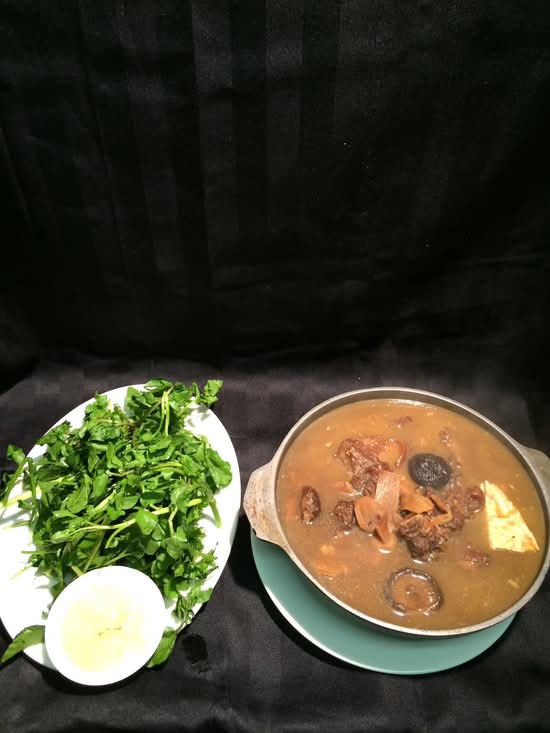 184. Ragoût d'Agneau style Mongolian / Lamb Stew with Mongolian Style in Hot Pot 古法羊腩煲