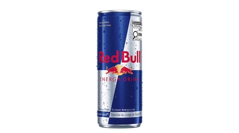 Boisson énergisante Redbull / Redbull energy drink