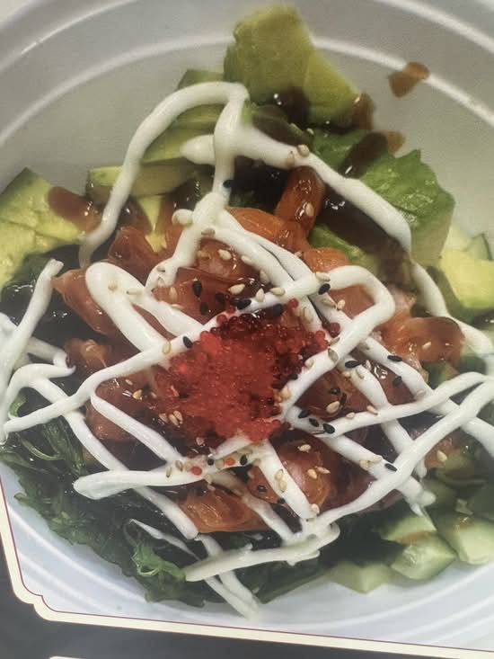 Salmon  poke bowl