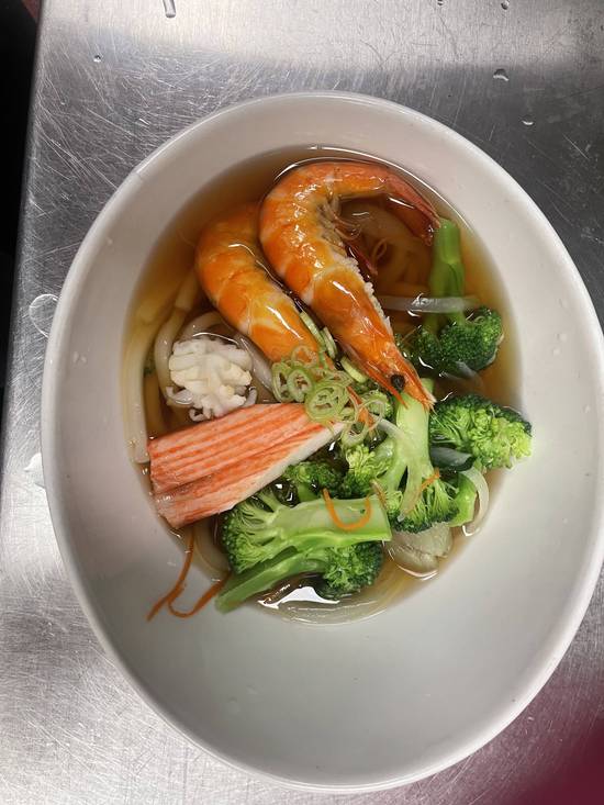 Seafood Udon Soup