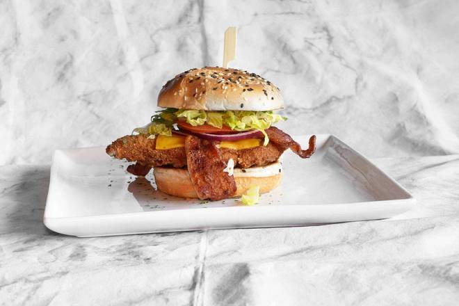 Chicken Club Burger