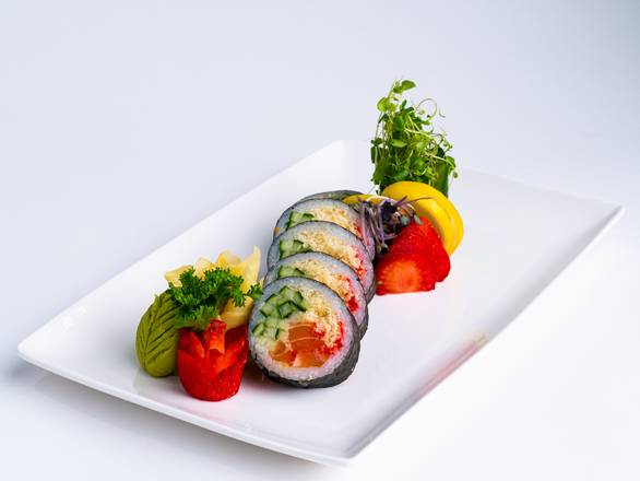 Futomaki au saumon épicé / Spicy Salmon Futomaki