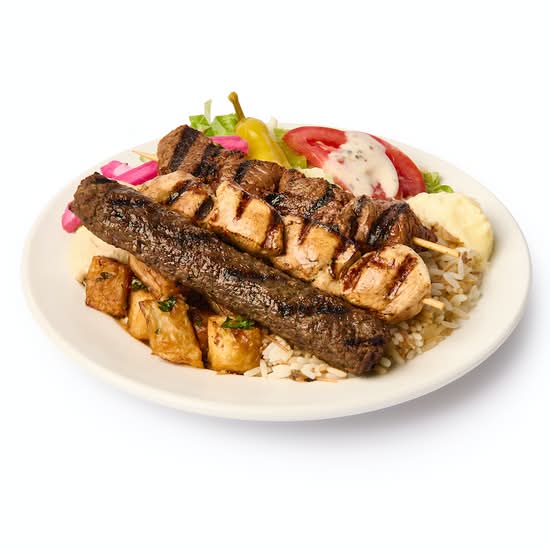 Plat Grillades - Brochettes Mixtes