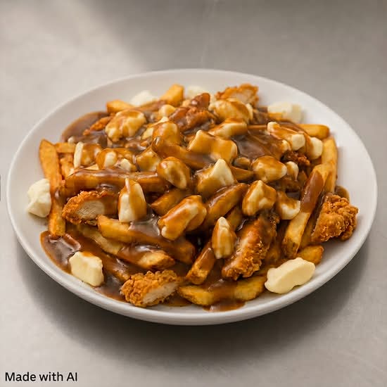 Crispy Chicken Poutine