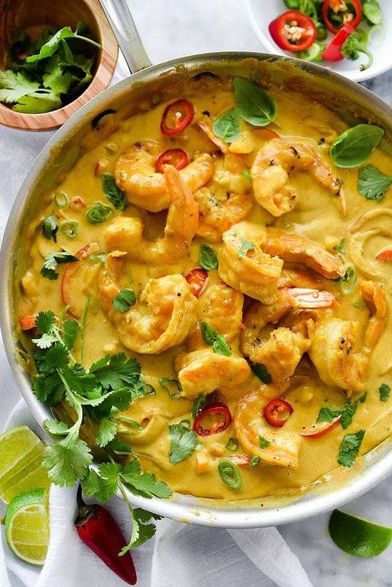 Coconut Shrimp Curry
