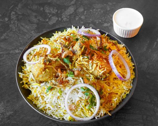 Hyderabadi Chicken Dum Biryani