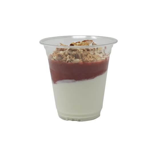 Strawberry Cherry Greek Yogurt Parfait