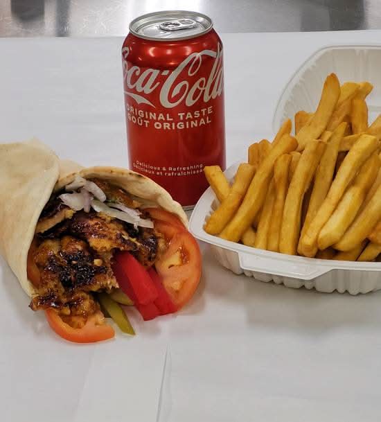 Chicken Shawarma Wrap Combo