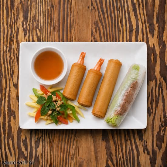 07. Spring Roll Platter