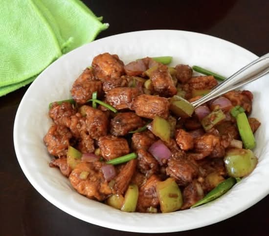 Baby corn Manchurian