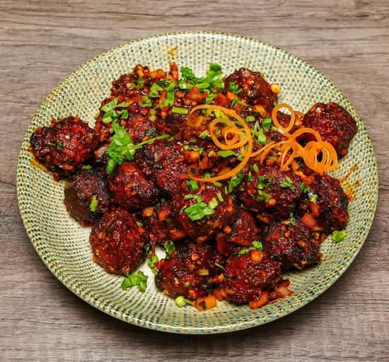 Vegetable Manchurian Dry
