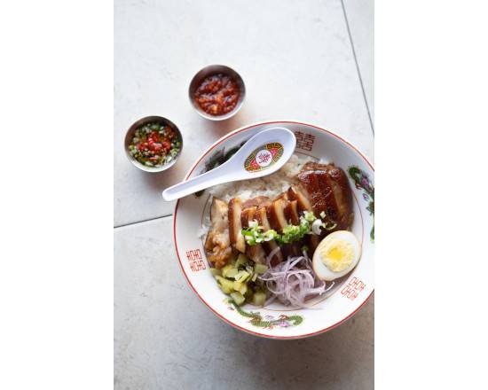 Braised Pork Belly Rice (풍문 동파육 덮밥)