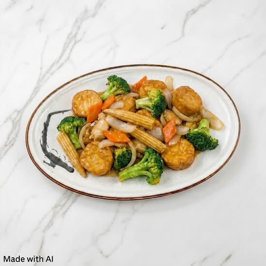 Vegetables Fried Tofu