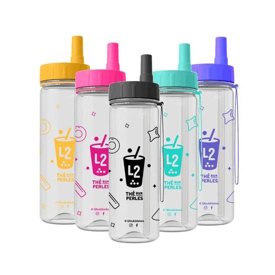 Tasse réutilisable avec Paille V2/ Reusable cup with Straw V2