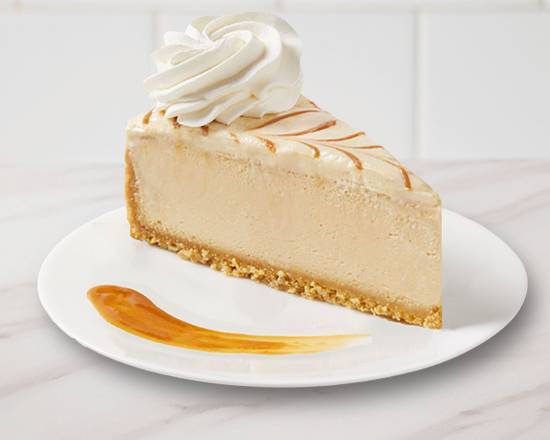 Tranche de Gâteau au Fromage Dulce de Leche / Dulce de Leche Cheesecake Slice