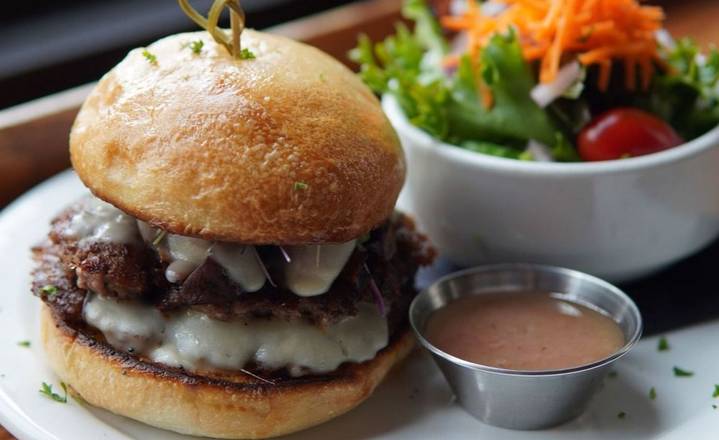 Mushroom Swiss Burger