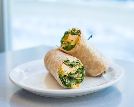 Cashew Poppy Seed Chicken Wrap
