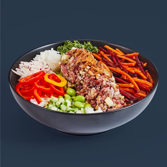 Poké Boeuf style pub / Pub style Beef Poke