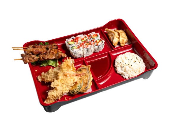 Beef Skewer Bento Box