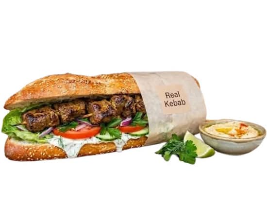 Beef Tikka Kebab Sandwich
