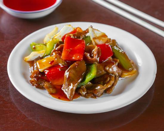38. Bœuf Épice au Style Hunan / Spicy Hunan Beef with Vegetables