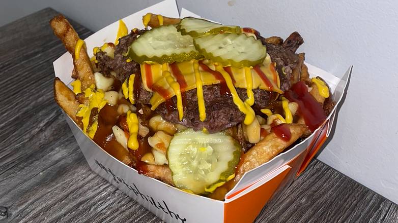 Cheese Burger Poutine
