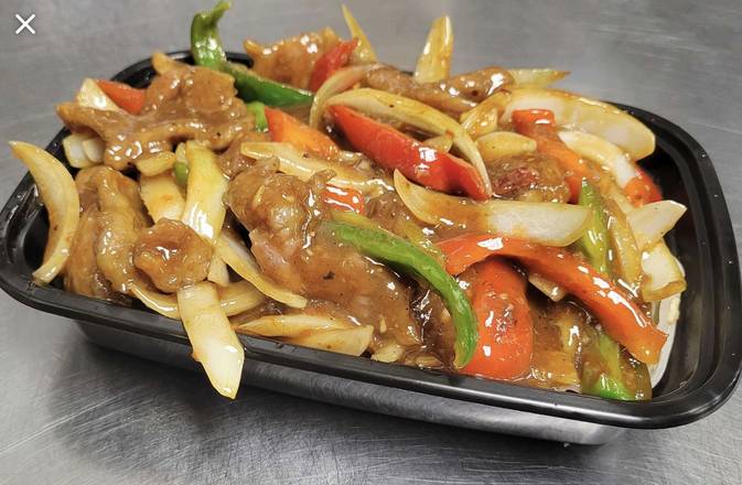 Satay Beef Chow Fan