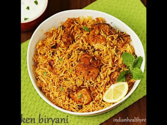 Chicken biryani