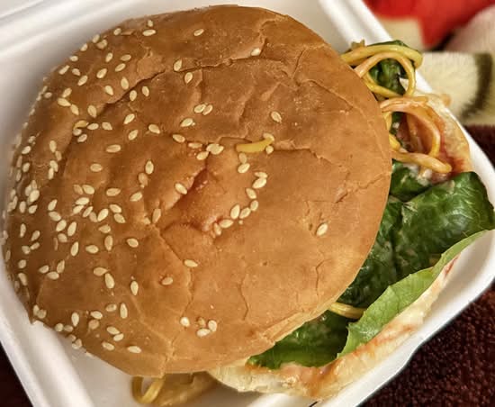 noodle burger