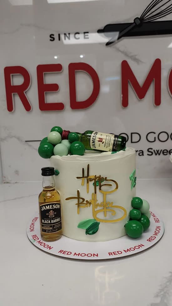Drink bottles cake