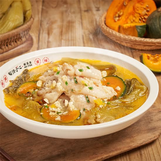 Signature Golden Pumpkin Soup Sauerkraut Soup Base（Not Spicy） 招牌金汤酸菜（不辣）