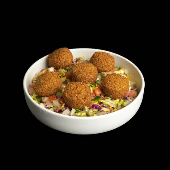 Falafel Salad (6 Pcs)