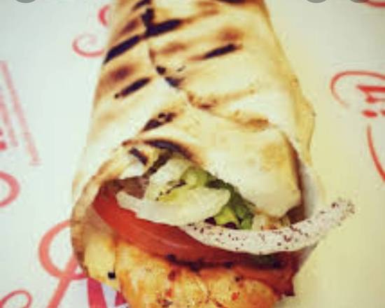 Pita aux crevettes / Shrimp Pita