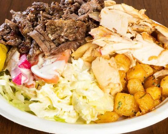 Plat de Amir Combo Taouk Shawarma / Amir Combo Taouk Shawarma Plate