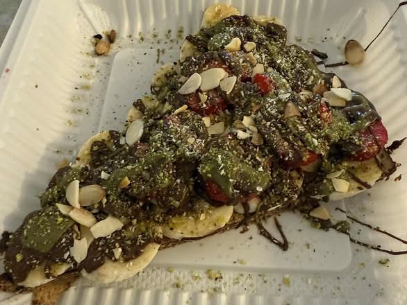Crêpe Nutella Fruits Secs / Nutella Crepe Dried fruit