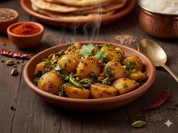 Methi Aloo (8 oz)