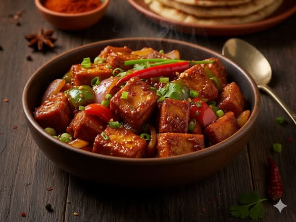 Chilli Paneer (8 oz)