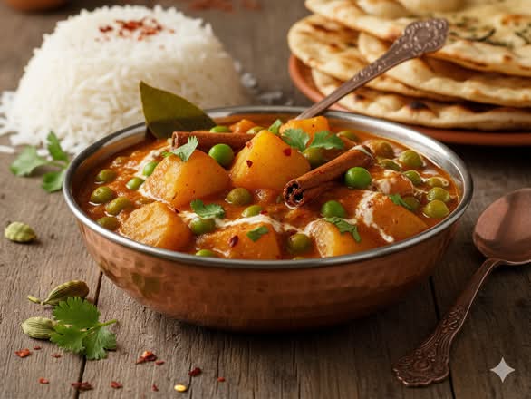 Aloo Matar ( 8 oz)