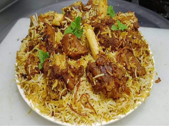 Goat Biryani + Dahi (4 oz)
