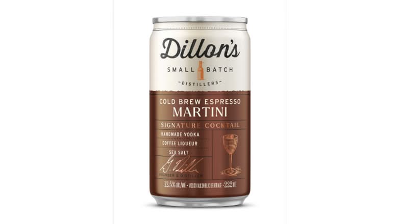 Dillon's Cold Brew Espresso Martini