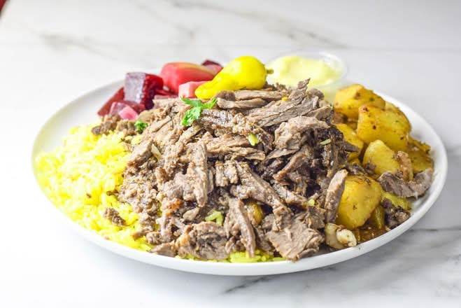 Assiette Shawarma( Boeuf)