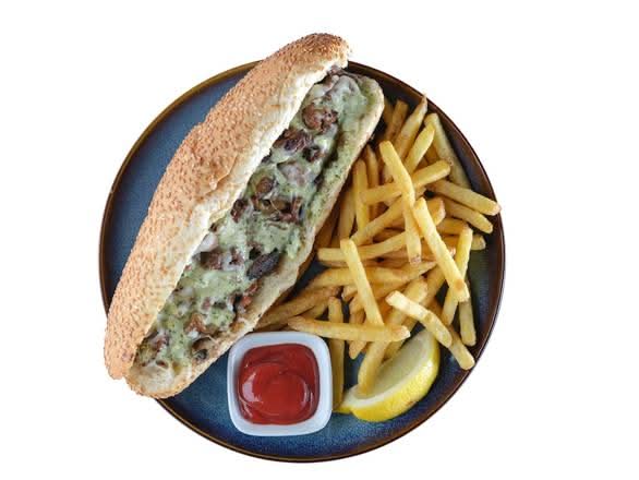 Philly Cheese Steak Sandwich