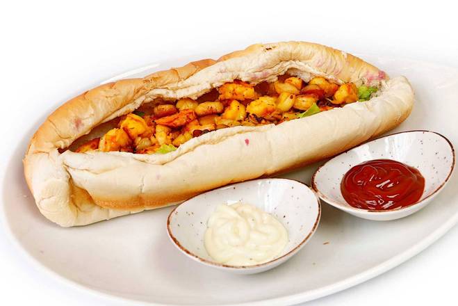Shrimp and Oyster Sandwich