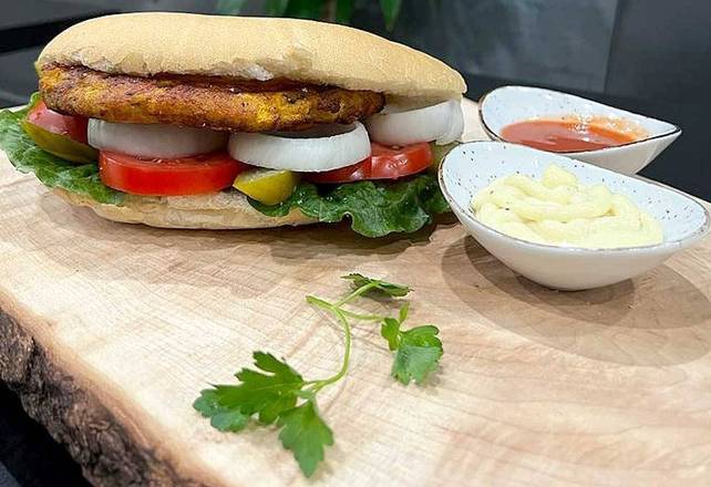 Homemade Chicken Burger
