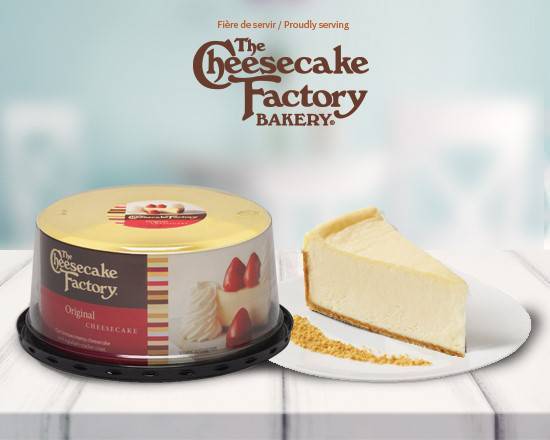 6" The Cheese Cake Factory Original (Plain) Cake