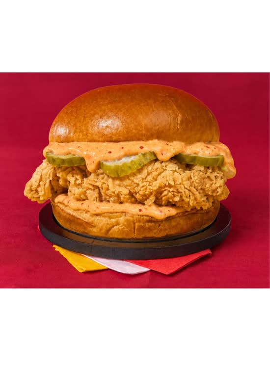 Home-Style Spicy Chicken Sandwich (Fried)