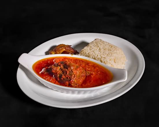 White Rice and Stew